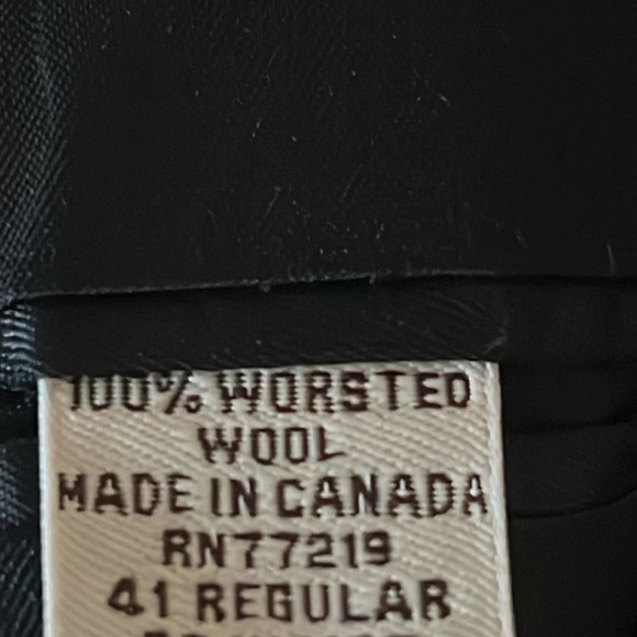 PRONTO Uomo
COMFORT STRETCH Black Blazer Suit Coat Size 41 Regular - Picture 4 of 7